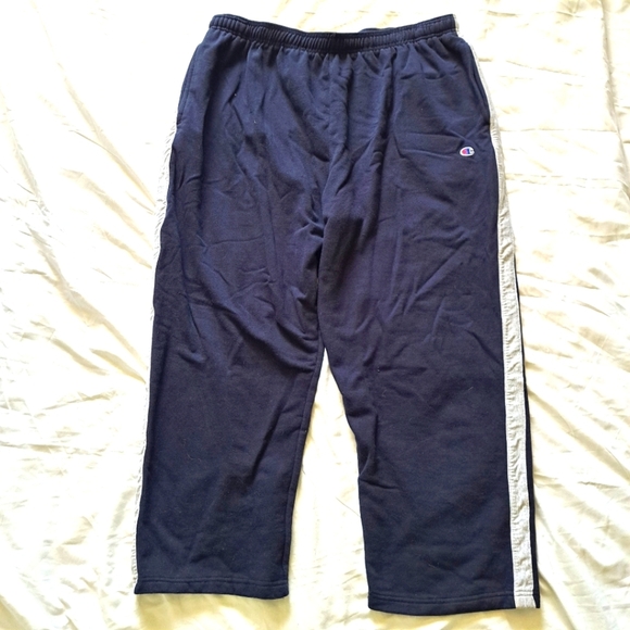Champion | Navy blue & grey mens sweat pant - Picture 1 of 11